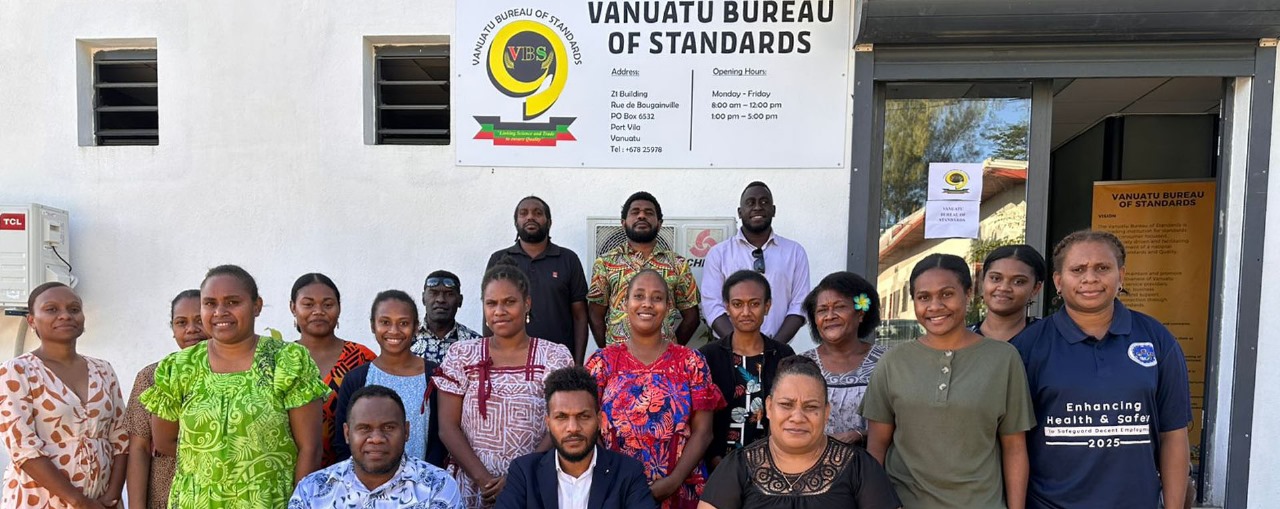 Meet Our Vanuatu Bureau Of Standards  Staffs 